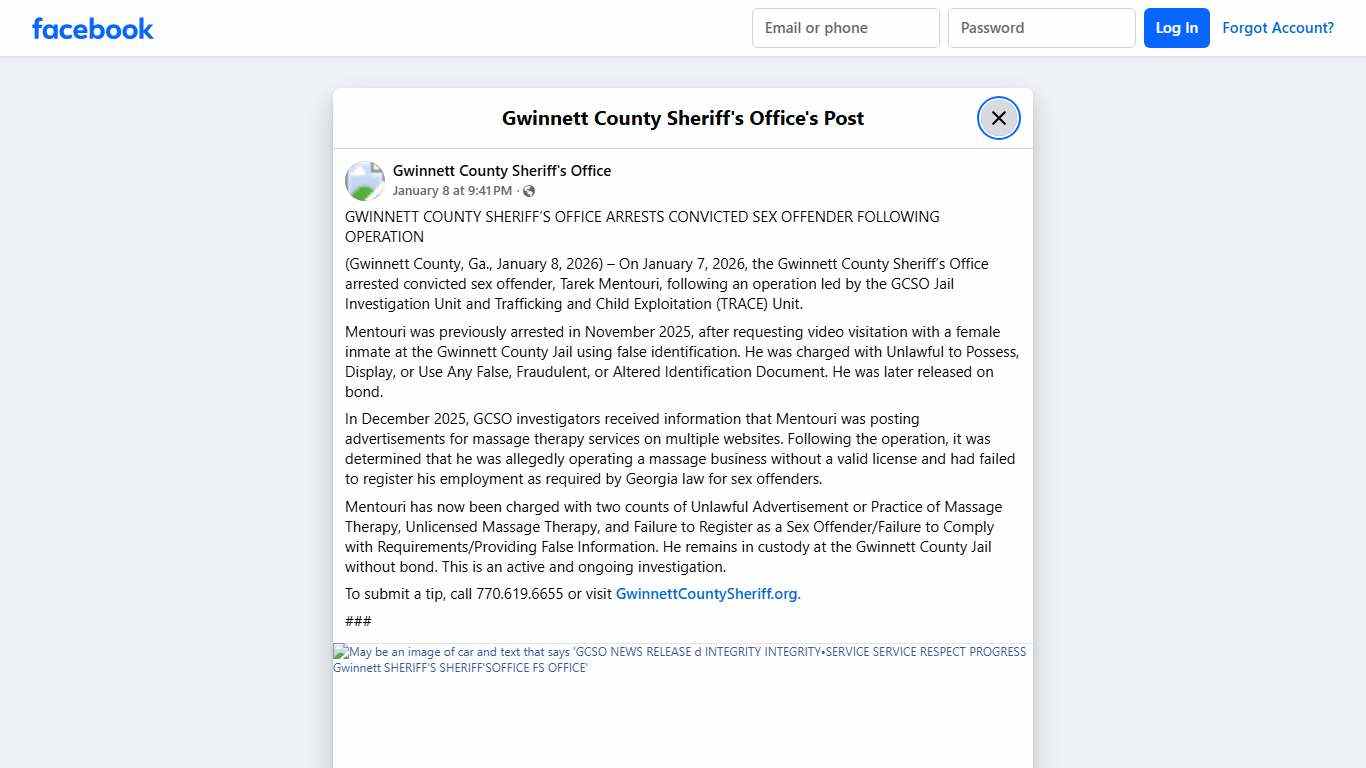 GWINNETT COUNTY... - Gwinnett County Sheriff's Office Facebook